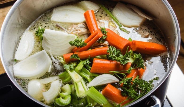 Make Your Own Vegetable Broth: It's That Easy | Chef Reader