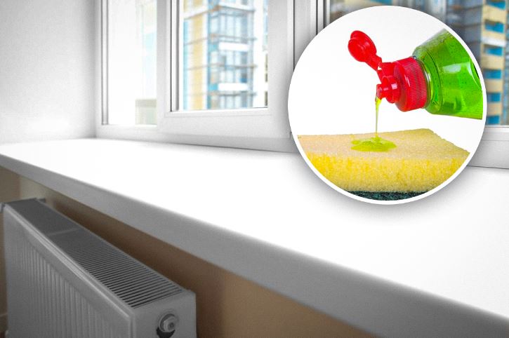 How To Clean a White Window Sill: No Yellow Stains and Glue Residue